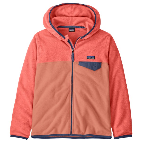 Patagonia - Kid's Micro D Snap-T Jacket - Fleecejacke Gr XXL rot von Patagonia