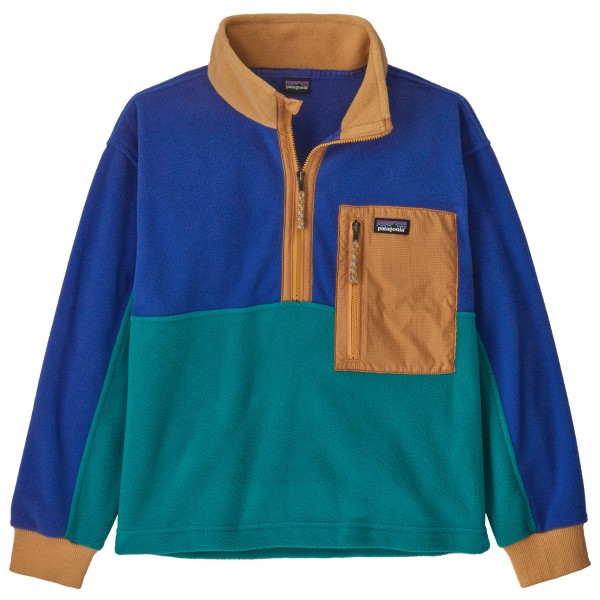 Patagonia - Kid's Microdini 1/2 Zip Pullover - Fleecepullover Gr L;M;S;XL;XS;XXL blau/grau;rosa;rot/blau von Patagonia