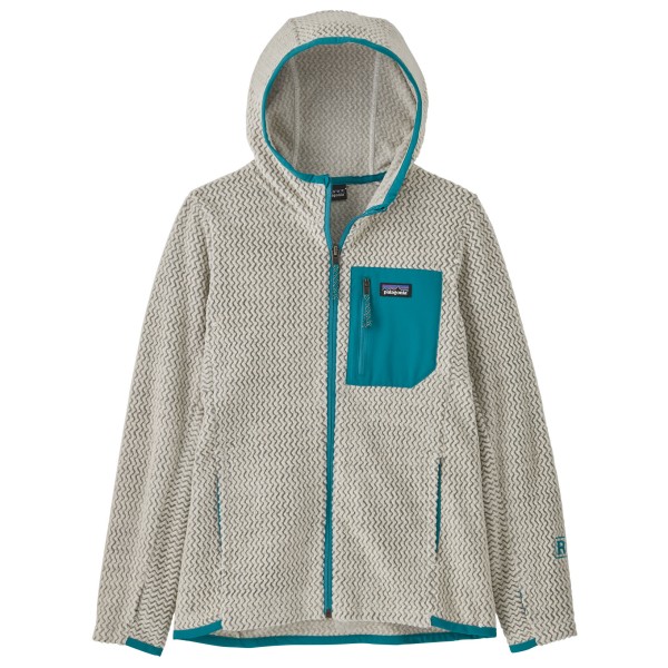 Patagonia - Kid's R1 Air Full-Zip Hoody - Fleecejacke Gr L grau von Patagonia