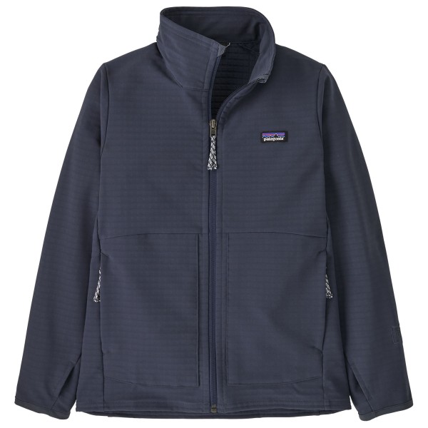Patagonia - Kid's R1 Techface Jacket - Softshelljacke Gr M blau von Patagonia