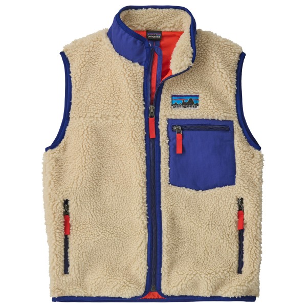 Patagonia - Kid's Retro-X Vest - Fleeceweste Gr M beige von Patagonia