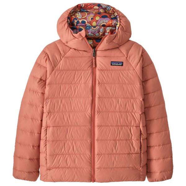 Patagonia - Kid's Reversible Down Sweater Hoody - Daunenjacke Gr M rosa von Patagonia