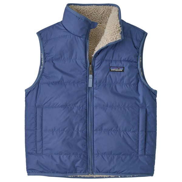Patagonia - Kid's Reversible Ready Freddy Vest - Fleeceweste Gr S blau von Patagonia