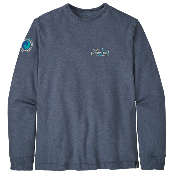 Patagonia - LW Unity Fitz Wildrise Crew - Pullover Gr L;M;S;XL;XS;XXL blau;grau von Patagonia