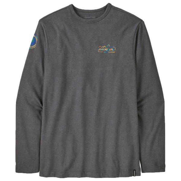 Patagonia - LW Unity Fitz Wildrise Crew - Pullover Gr M grau von Patagonia