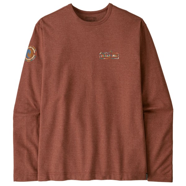 Patagonia - LW Unity Fitz Wildrise Crew - Pullover Gr XXL braun von Patagonia