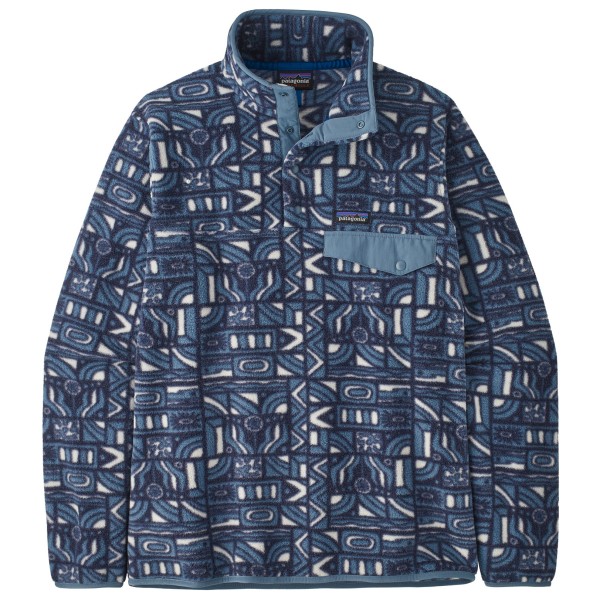 Patagonia - Lightweight Synch Snap-T P/O - Fleecepullover Gr S blau von Patagonia