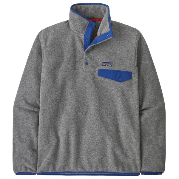 Patagonia - Lightweight Synch Snap-T P/O - Fleecepullover Gr S grau von Patagonia