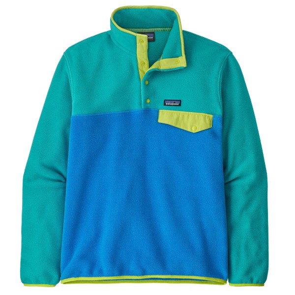 Patagonia - Lightweight Synch Snap-T P/O - Fleecepullover Gr XL türkis/blau von Patagonia