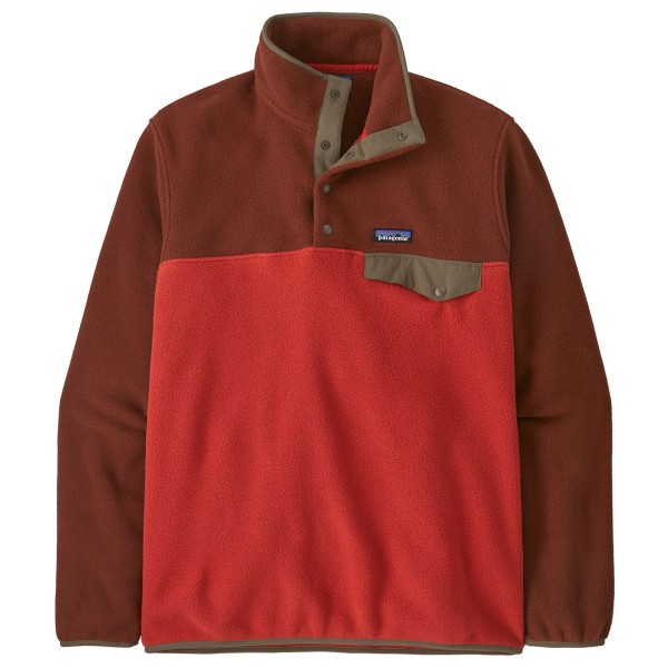 Patagonia - Lightweight Synch Snap-T P/O - Fleecepullover Gr XS rot von Patagonia