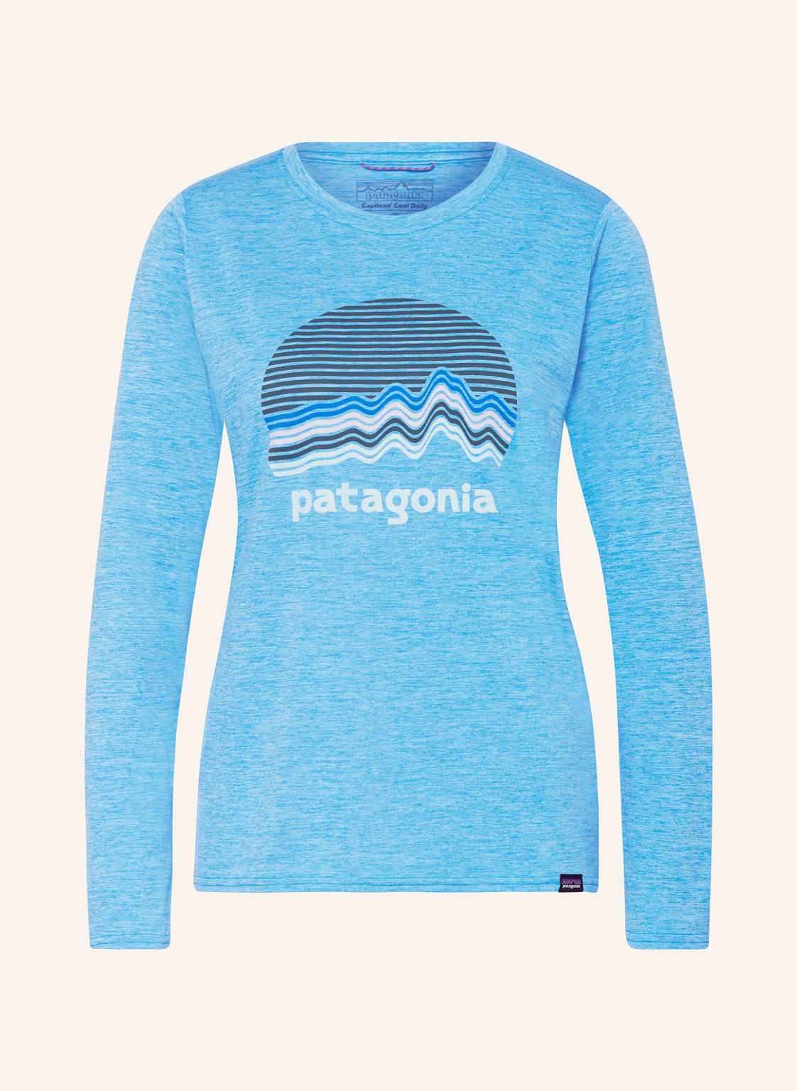 Patagonia Longsleeve Capilene Cool blau von Patagonia