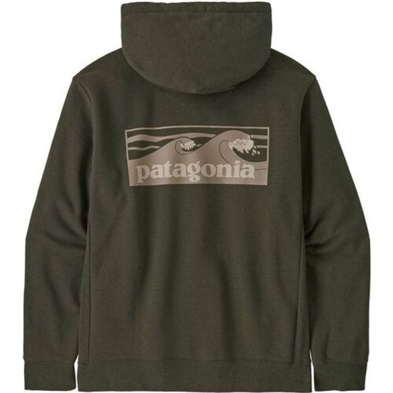 Patagonia M's Boardshort Logo Uprisal Herren Hoody basin green L von Patagonia