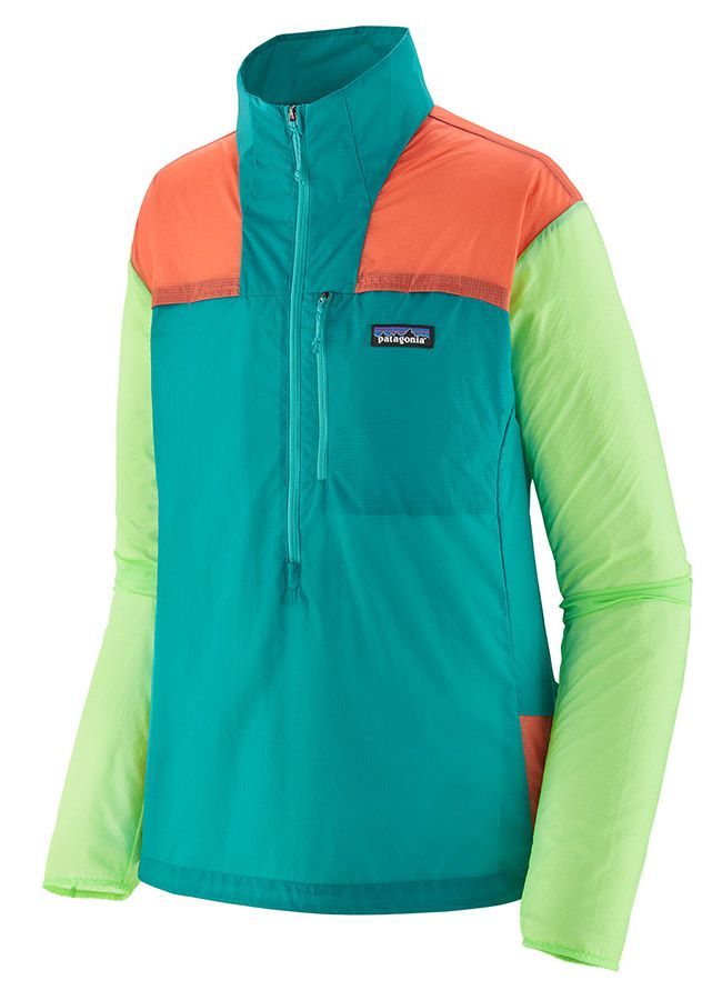 Patagonia M´s Houdini Stash 1/2 Zip Damen Pullover/Windjacke subtidal blue L Patagonia M´s Houdini Stash 1/2 Zip Damen Pullover/Windjacke subtidal blue L von Patagonia