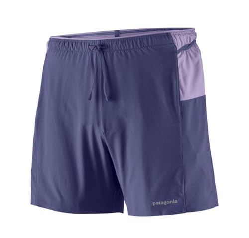 Patagonia M's Strider Pro Shorts - 5 in. S Solstice Purple von Patagonia