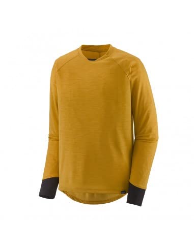 Patagonia Men's Long-Sleeved Dirt Craft Jersey Hawk Gold (M) von Patagonia