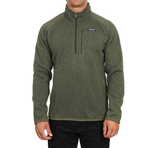 Patagonia Mens M's Better Sweater 1/4 Zip Sweatshirt, Industrial Green, M von Patagonia