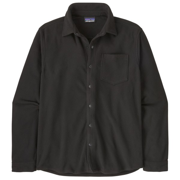 Patagonia - Micro D Shirt - Hemd Gr S schwarz von Patagonia