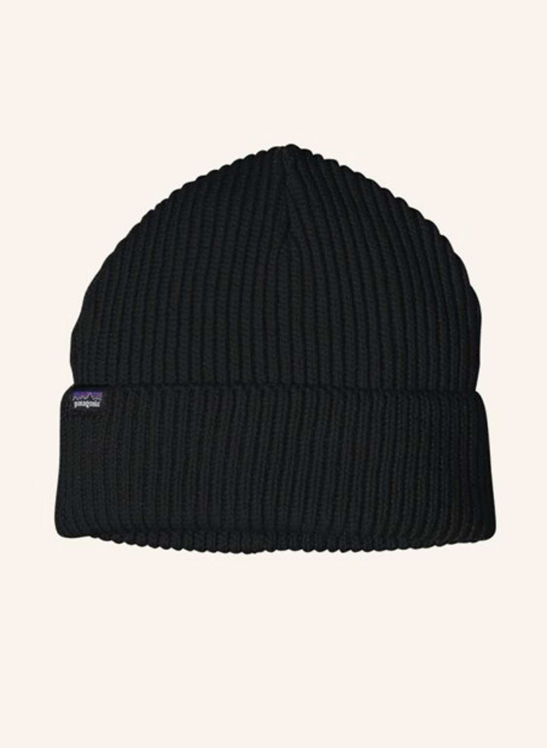 Patagonia Mütze Fishermans Rolled Beanie schwarz von Patagonia