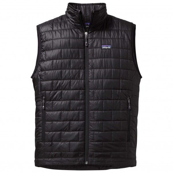 Patagonia - Nano Puff Vest - Kunstfaserweste Gr L schwarz/grau von Patagonia