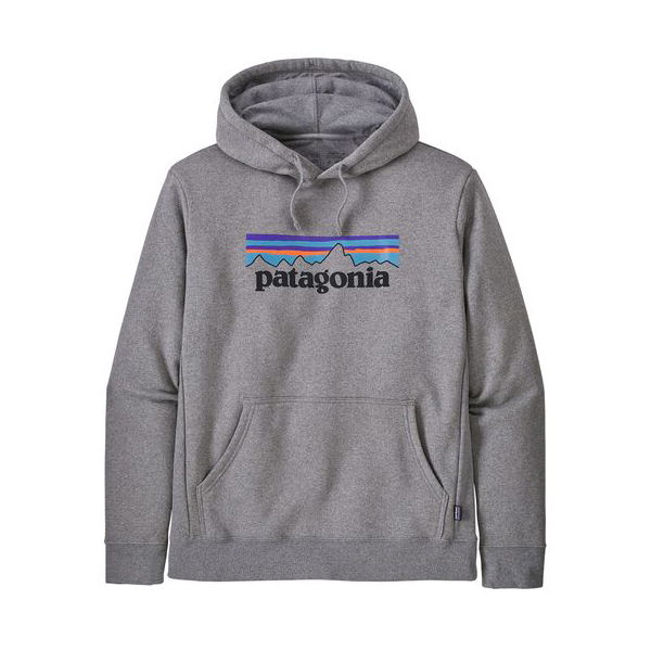 Patagonia - P-6 Logo Uprisal Hoody - Hoodie Gr M grau von Patagonia