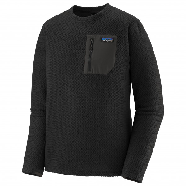 Patagonia - R1 Air Crew - Fleecepullover Gr S schwarz von Patagonia