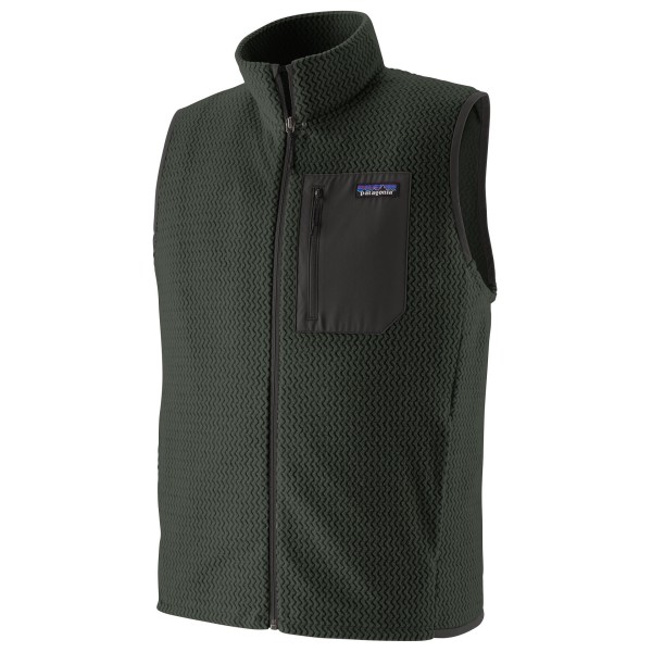 Patagonia - R1 Air Vest - Fleeceweste Gr M schwarz/grau von Patagonia