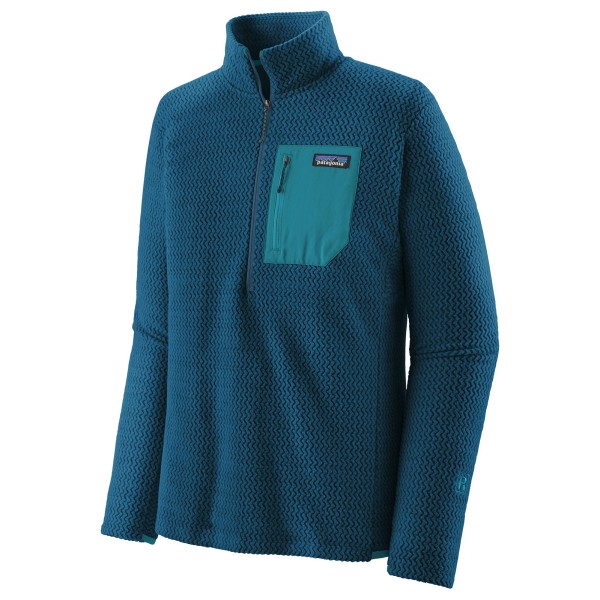 Patagonia - R1 Air Zip Neck - Fleecepullover Gr XS blau von Patagonia