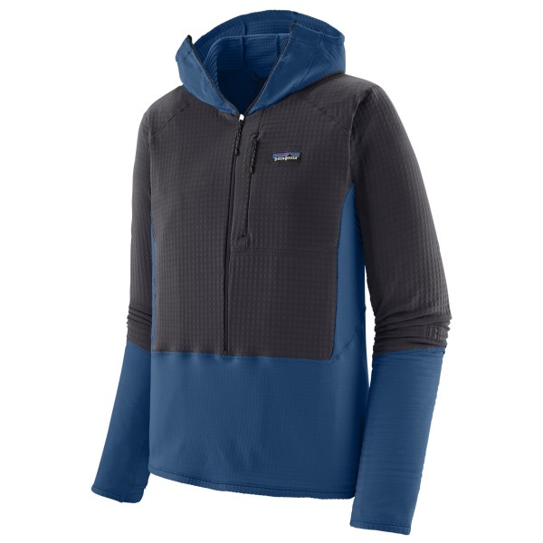 Patagonia - R1 P/O Hoody - Fleecepullover Gr XL blau von Patagonia
