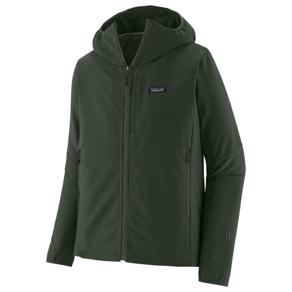 Patagonia - R1 Techface Hoody - Softshelljacke Gr S grün/oliv von Patagonia