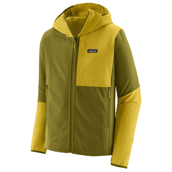 Patagonia - R1 Techface Hoody - Softshelljacke Gr S oliv von Patagonia