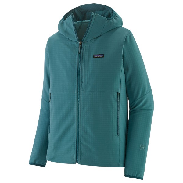 Patagonia - R1 Techface Hoody - Softshelljacke Gr XXL türkis von Patagonia