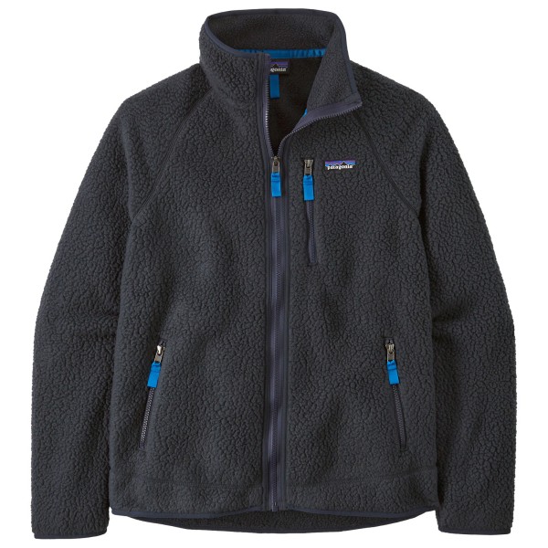 Patagonia - Retro Pile Jacket - Fleecejacke Gr XXL schwarz/grau von Patagonia