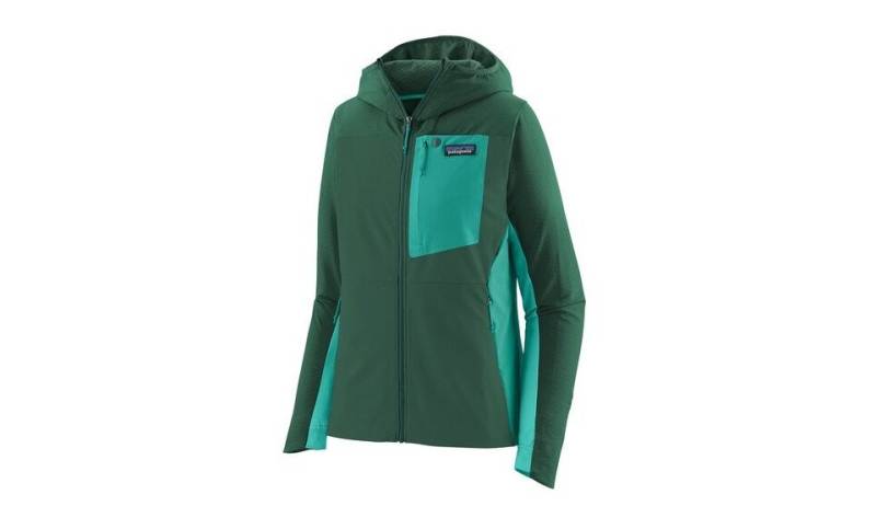 Patagonia Softshelljacke Womens R1 CrossStrata Hoody Softshelljacke - Patagonia von Patagonia