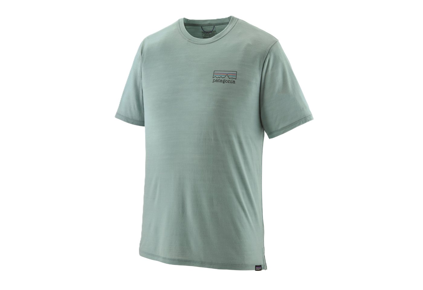 Patagonia T-Shirt Patagonia Cap Cool Merino Blend Grap Fitz Roy Shirt Herren von Patagonia