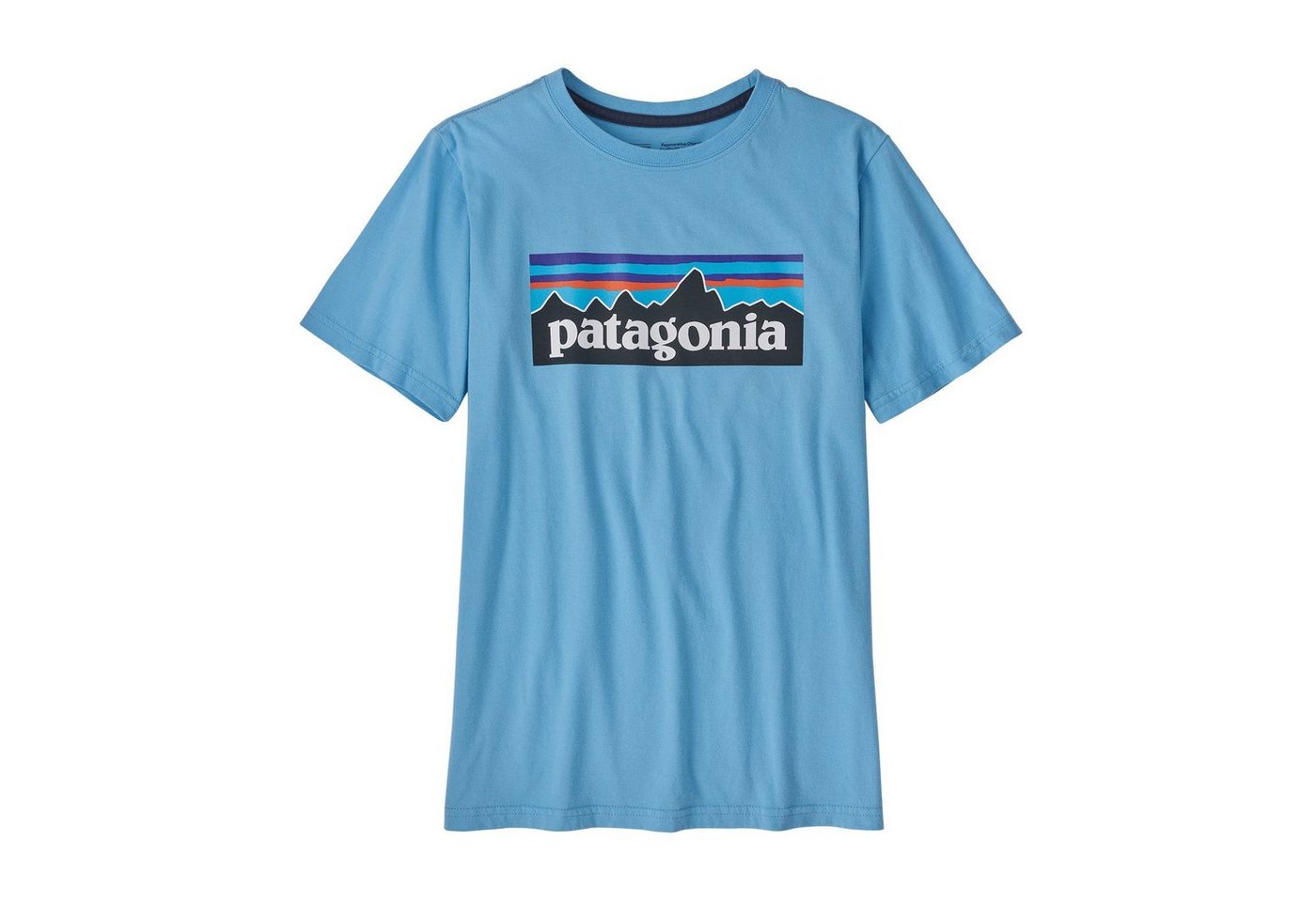 Patagonia T-Shirt Patagonia Kinder T-Shirt Regenerative Organic Certified Cotton P-6 Logo Mini von Patagonia