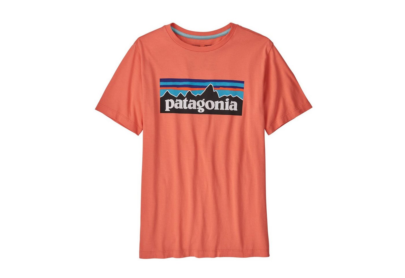 Patagonia T-Shirt Patagonia Kinder T-Shirt Regenerative Organic Certified Cotton P-6 Logo Mini von Patagonia