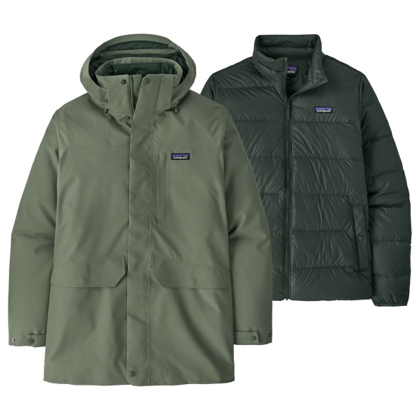 Patagonia - Tres 3-in-1 Parka - Parka Gr L oliv von Patagonia