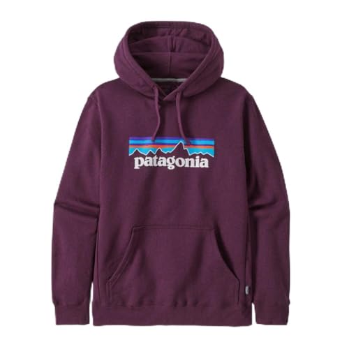 Patagonia Unisex P-6 Logo Uprisal Hoody Sweatshirt, Nachtpflaume, S von Patagonia