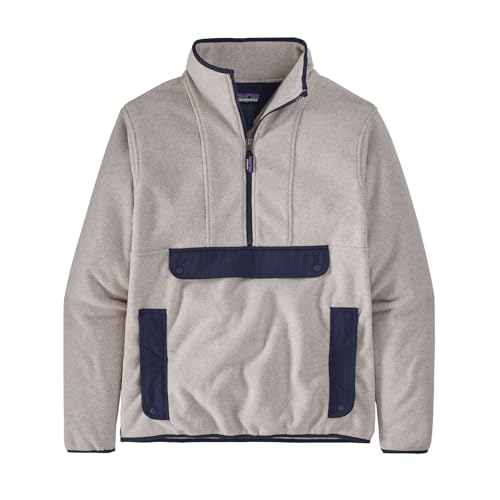 Patagonia Unisex Synch Anorak T-Shirt, Oatmeal Heather, S von Patagonia