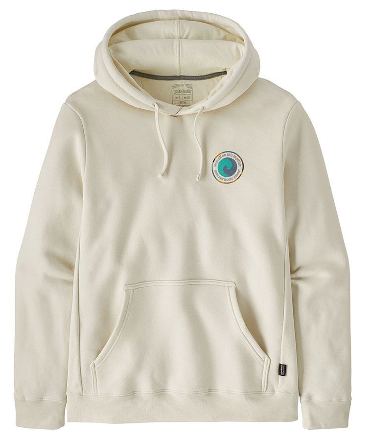 Patagonia Unity Fitz Uprisal Hoody Unisex Kapuzenpullover birch white L von Patagonia