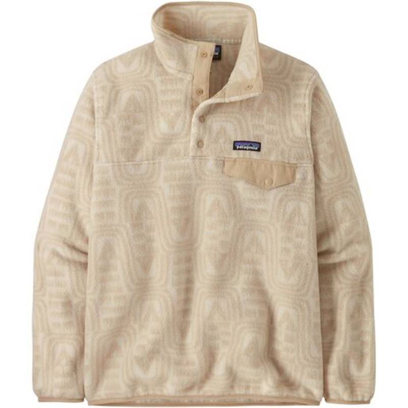 Patagonia W's LW Synch Snap-t P/o Damen Fleecepullover flow: dyno white L von Patagonia