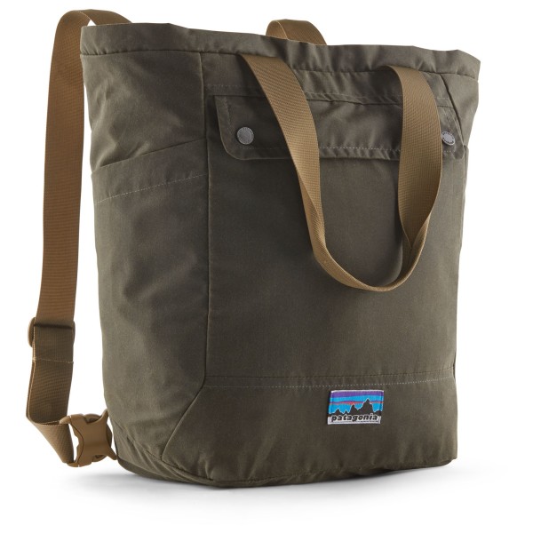 Patagonia - Waxed Canvas Tote Pack - Umhängetasche Gr 70 l braun von Patagonia