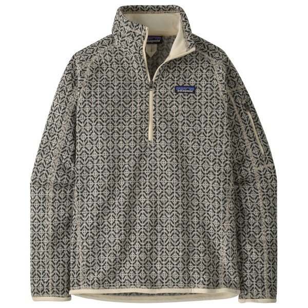 Patagonia - Women's Better Sweater 1/4 Zip - Fleecepullover Gr M grau von Patagonia