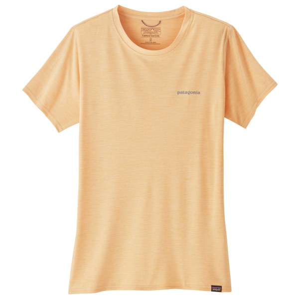 Patagonia - Women's Cap Cool Daily Graphic Shirt Waters - Funktionsshirt Gr XS beige von Patagonia