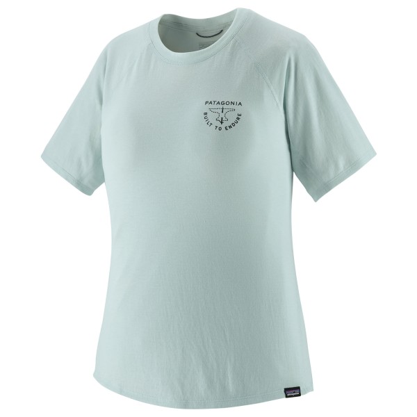 Patagonia - Women's Cap Cool Trail Graphic Shirt - Funktionsshirt Gr L grau von Patagonia