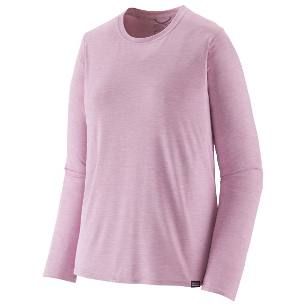 Patagonia - Women's L/S Cap Cool Daily Shirt - Kunstfaserunterwäsche Gr L;M;S;XL;XS;XXL grau;lila/rosa von Patagonia