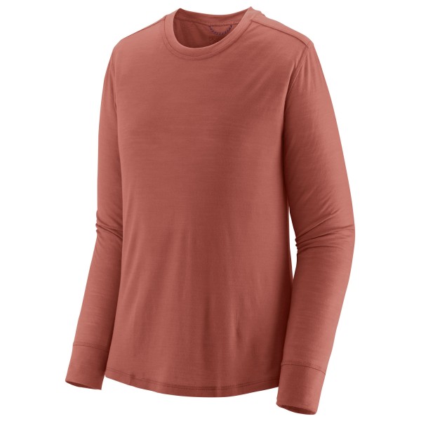 Patagonia - Women's L/S Cap Cool Merino Shirt - Merinoshirt Gr XS rot von Patagonia