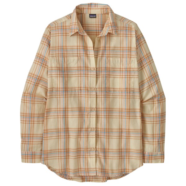 Patagonia - Women's LW A/C Buttondown - Bluse Gr L;M;S;XL;XS beige;blau/grau von Patagonia