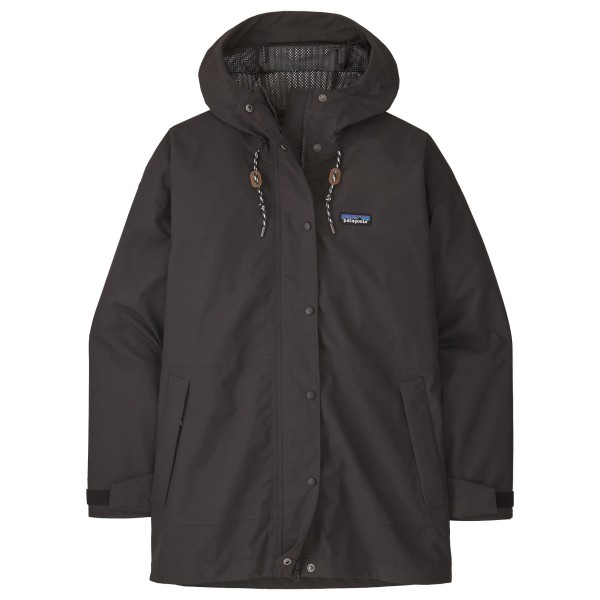 Patagonia - Women's Outdoor Everyday Rain Jacket - Regenjacke Gr M grau/schwarz von Patagonia