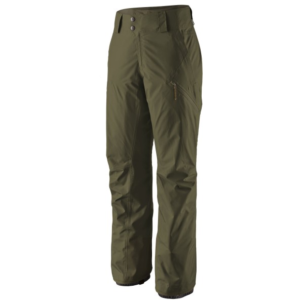 Patagonia - Women's Powder Town Pants - Skihose Gr S oliv von Patagonia